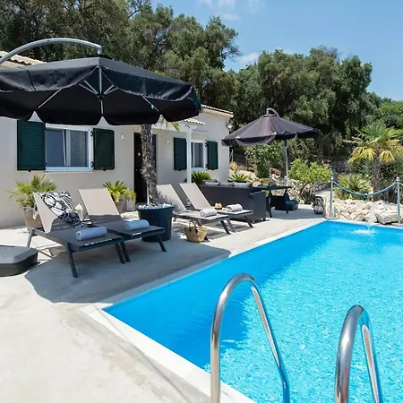 빌라 Seaview Corfu 2 Bedroom Private Pool & Ac 페라마