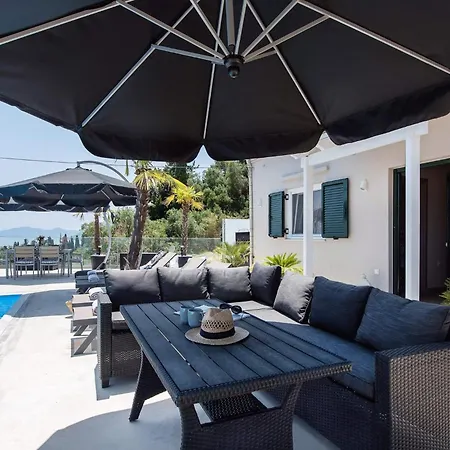 Seaview Corfu 2 Bedroom Private Pool & Ac * 페라마